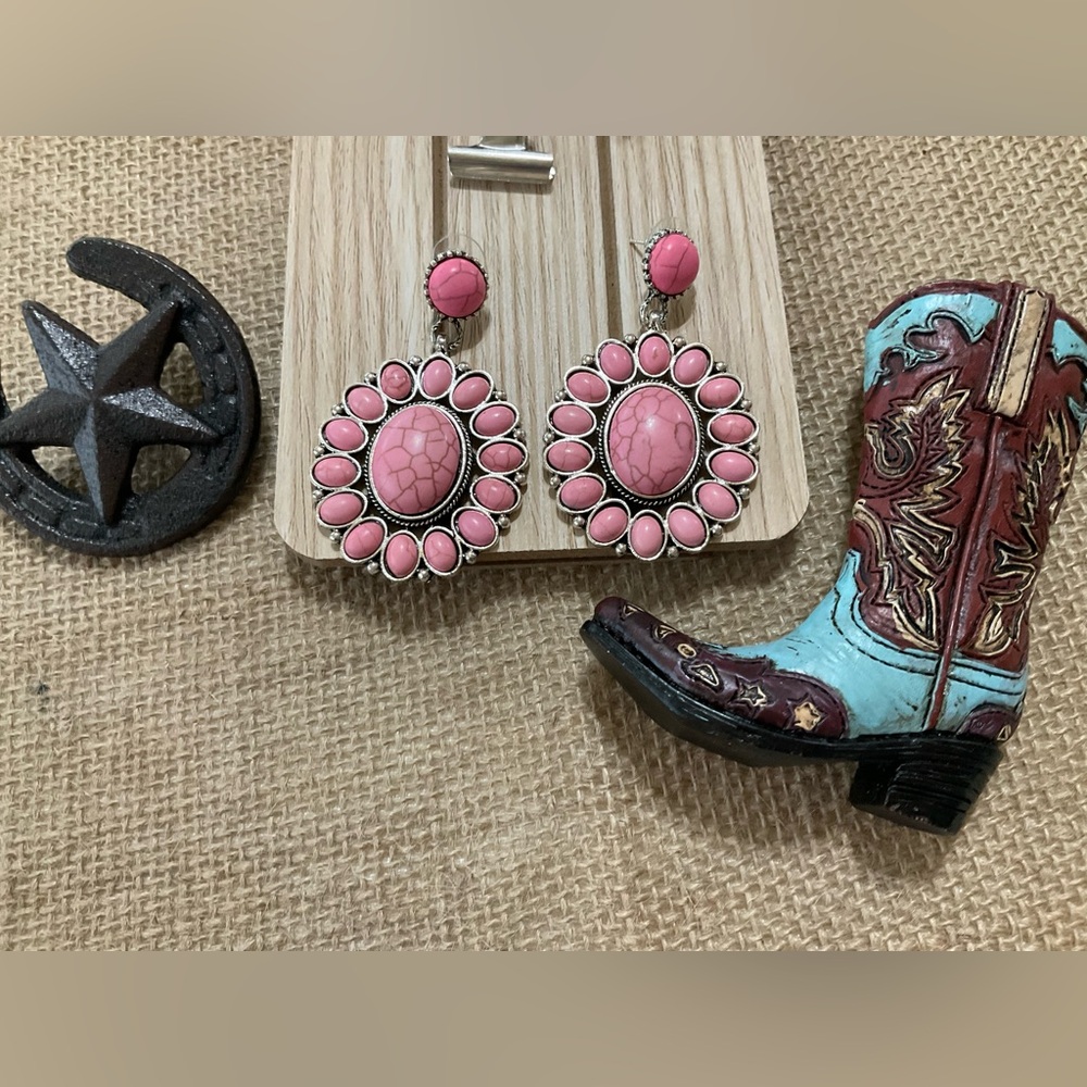 EARRINGS SILVER WESTERN